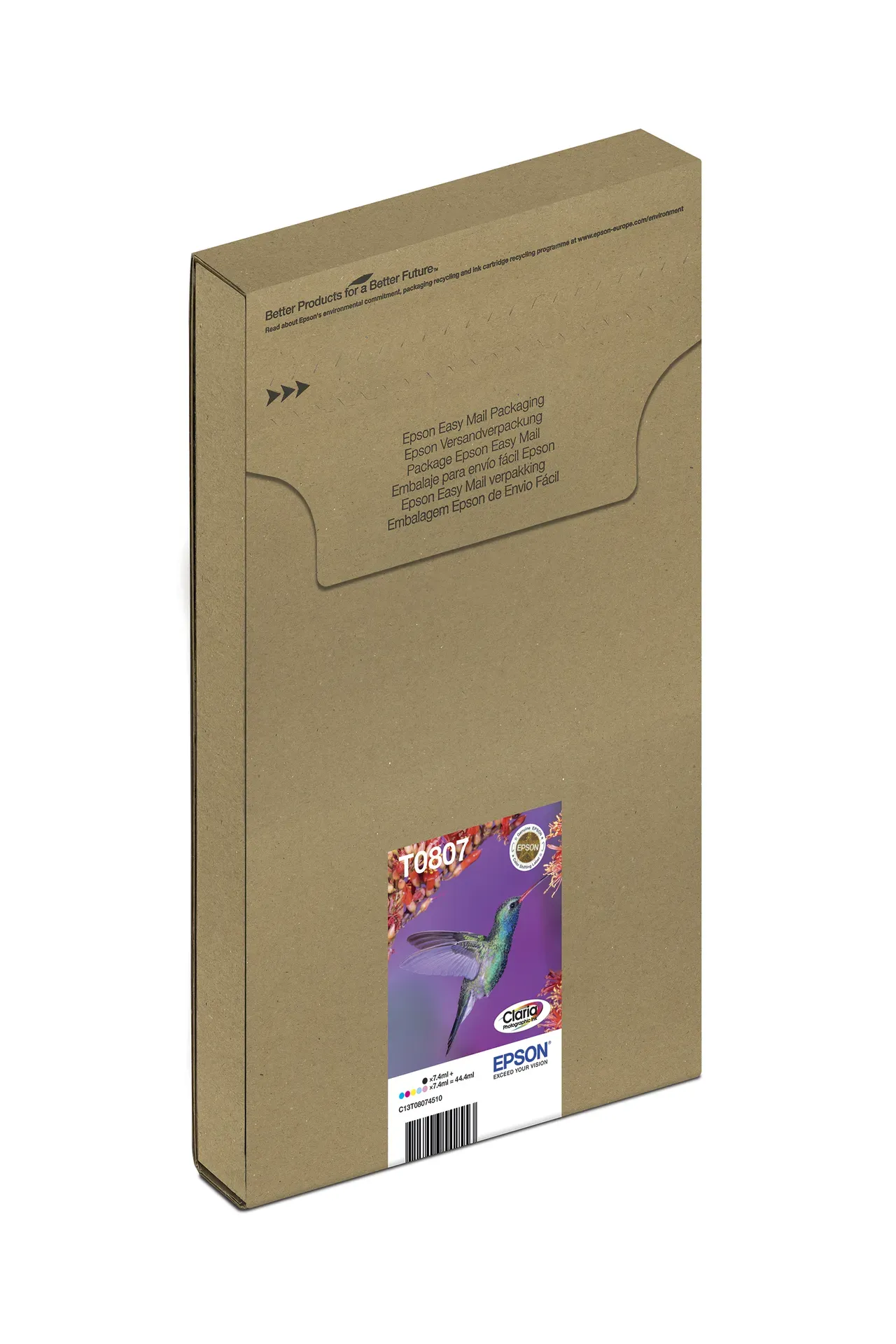 Epson Hummingbird 6-Farb-Multipack T0807 Claria Photographic Ink EasyMail – Bild 3