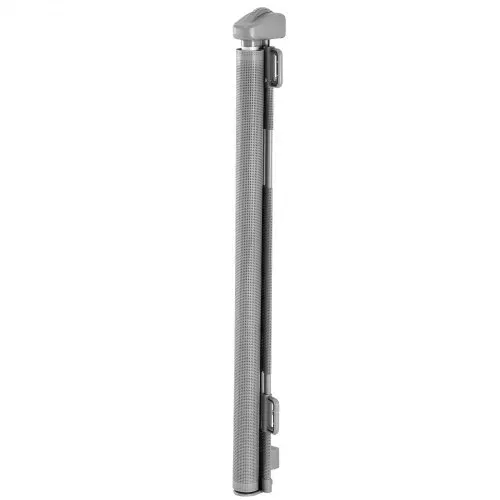 VEVOR Einziehbares Babygitter Hundegitter ausziehbar auf 185 cm Breite / 795 mm Höhe, Treppenschutzgitter mit Sicherheitsschloss, Schutzgitter aus Netzgewebe für Treppen Flure drinnen/draußen, grau – Bild 9