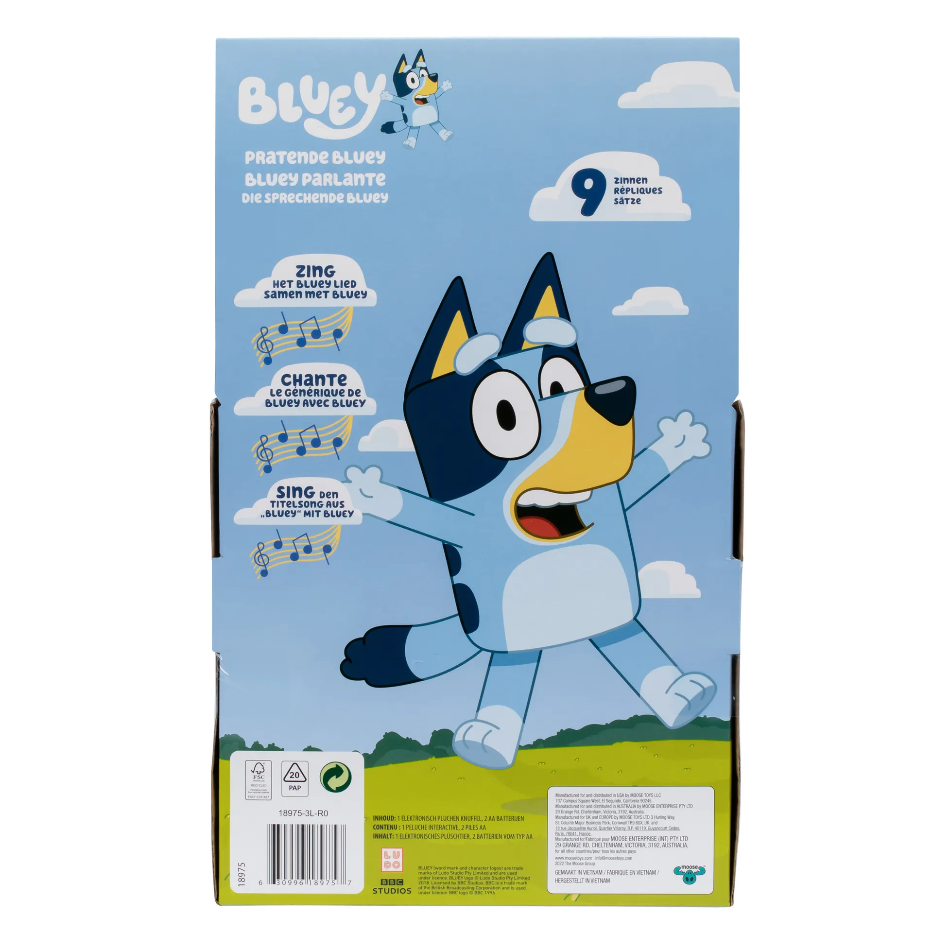 Moose Toys Pratende BLUEY – Bild 5