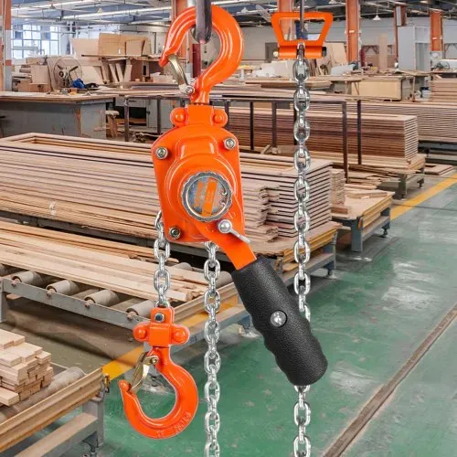 VEVOR Mini Hebelzug 0,25T Tragfähigkeit Kettenzug 260N Zugkraft Flaschenzug 1,40m Hubhöhe Ratschenzug Ф4x12mm Hubkettengröße Hebezug Weston Doppelklinkenbremse 360° drehbarer Haken Handkettenzug – Bild 7