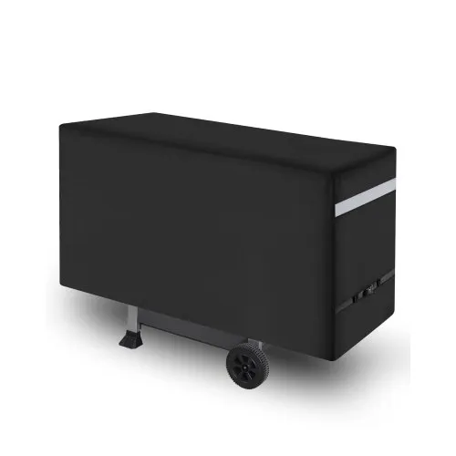 VEVOR Grillabdeckung Abdeckhaube Grillhaube (167,64 cm) für Außengrills, wasserdicht & wetterbeständig, strapazierfähiges 600D-Polyester, einfaches An- und Ausziehen, mit sicheren Schnallen, schwarz VEVOR Grillabdeckung Abdeckhaube Grillhaube (167,64 cm) für Außengrills, wasserdicht & wetterbeständig, strapazierfähiges 600D-Polyester, einfaches An- und Ausziehen, mit sicheren Schnallen, schwarz