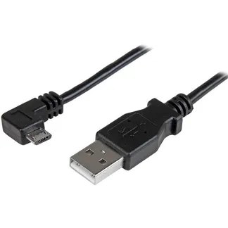 StarTech.com Micro USB Lade- und Sync-Kabel St/St – Rechts gewinkelt Micro-USB – 0,5m StarTech.com Micro USB Lade- und Sync-Kabel St/St – Rechts gewinkelt Micro-USB – 0,5m