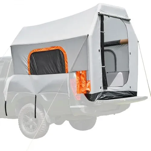 VEVOR Aufblasbares Campingzelt für Ladefläche 219 x 165 x 183 cm, Pickup Zelt Wasserdicht (PU2000 mm) mit Belüfteten Netzfenstern, ideal für Camping Wandern Outdoor-Aktivitäten inklusive Luftpumpe – Bild 8