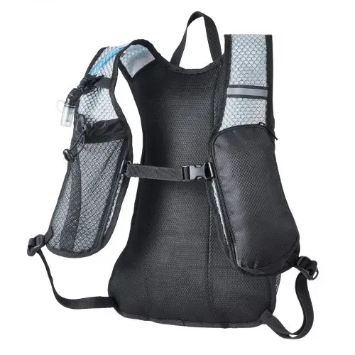 VEVOR Trinkrucksack 8 L isolierter Rucksack mit 2 L TPU-Wasserblase Laufrucksack Wanderrucksäcke für Radfahren Laufen Ausflug Schwarz, Hydro-Wasser-Tagesrucksack für Männer und Frauen – Bild 10