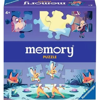 memory Puzzle Tiere am Teich, Brettspiel memory Puzzle Tiere am Teich, Brettspiel