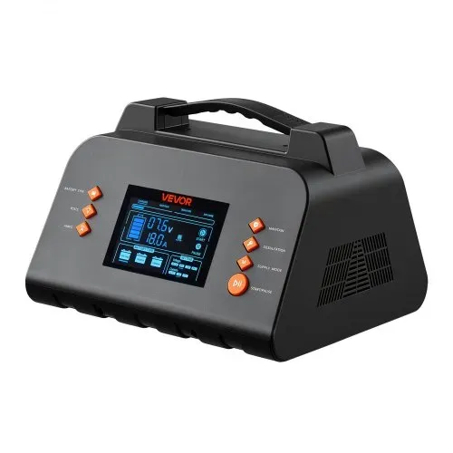 VEVOR Smart-Batterieladegerät 25 A 6/12/24 V für LiFePO4 Bleiakku Ladegerät für Pkw, Wohnmobile, Lkw und Boote, mit 7-Stufen-Laden, Pulsdesulfatierung, LCD-Anzeige & Überspannungs- und Verpolungsschutz – Bild 9