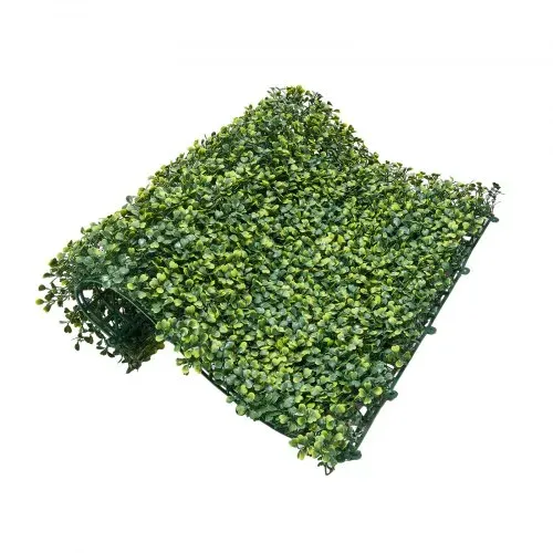 VEVOR Künstliche Pflanzenwand, 3000x1500x40 mm, Mailänder Gras, Buchsbaumpaneel für Dekoration im Innen- & Außenbereich & Efeu-Zaunbedeckung, Sichtschutz-Hintergrundwand, Heckenschirm für den Garten – Bild 10
