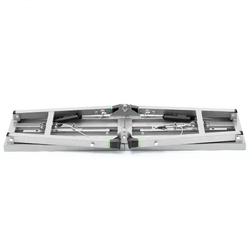 VEVOR Arbeitsplattform 500-740 mm, zusammenklappbare Trittleiter aus legiertem Stahl, tragbare Arbeitsbühne, Tragkraft 180 kg, Trittbank Hocker zum Malen von Trockenbauwänden, Reinigen, Waschen – Bild 9