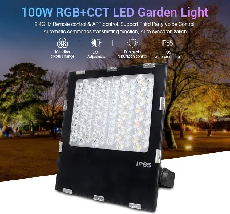 MiBoxer FUTT08 LED Flächenstrahler 200W RGB-WW (RGB-CCT) IP65 230V 25° MiBoxer FUTT08 LED Flächenstrahler 200W RGB-WW (RGB-CCT) IP65 230V 25°
