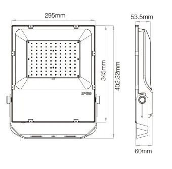 MiBoxer FUTT07ZR LED Flächenstrahler 100W RGB-WW (RGB-CCT) Zigbee 3.0 + 2,4G IP65 230V 160° – Bild 2