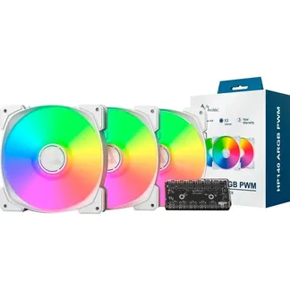 HP140 ARGB PWM 140x140x25, Gehäuselüfter HP140 ARGB PWM 140x140x25, Gehäuselüfter