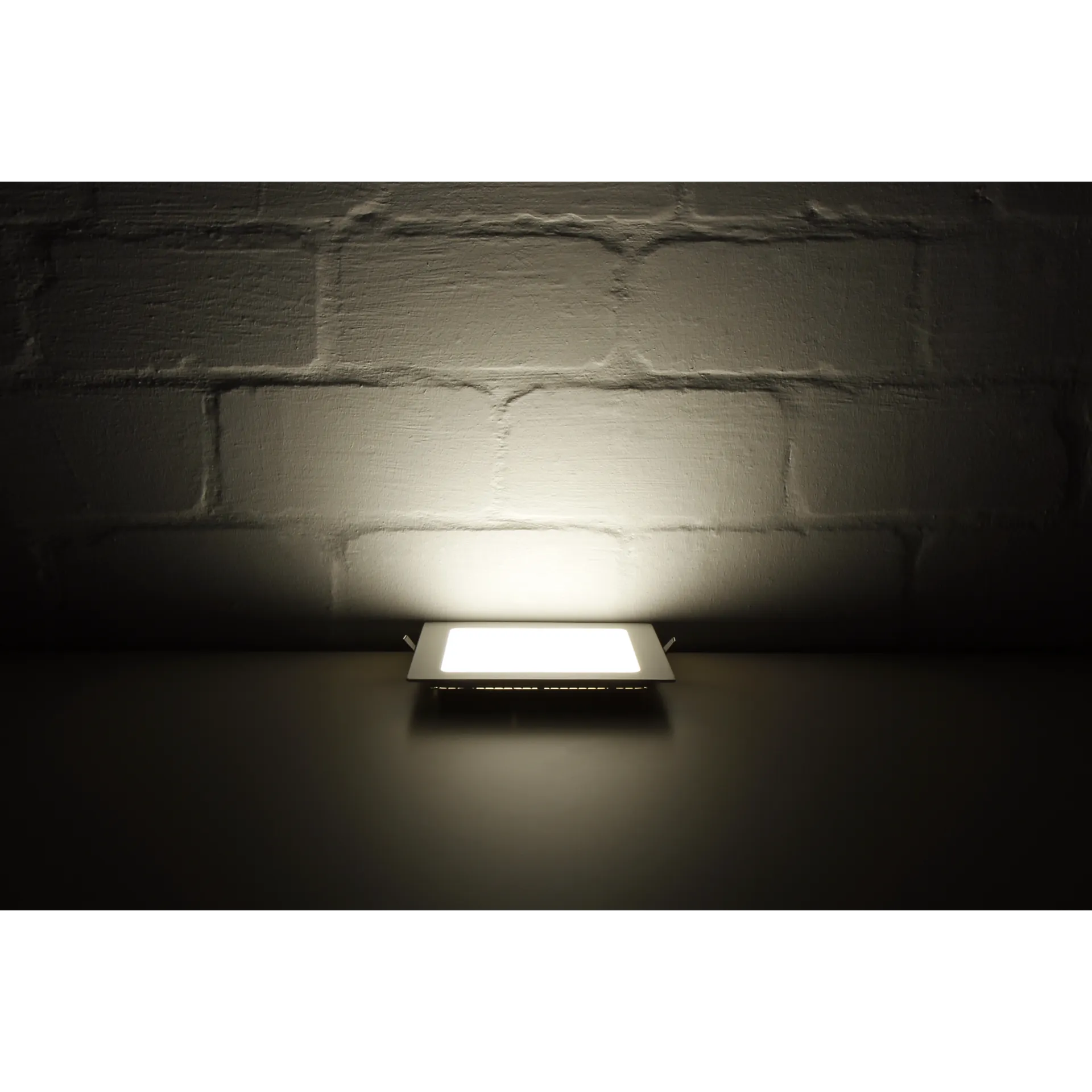 LED-Panel McShine ''LP-1519SW'', 15W, 200x200mm, 1530 lm, 3000K, warmweiß – Bild 2