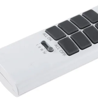 Fernbedienung für „Pilota Casa“ 433,92MHz, 12 Kanäle, Tasten EIN / AUS Fernbedienung für „Pilota Casa“ 433,92MHz, 12 Kanäle, Tasten EIN / AUS