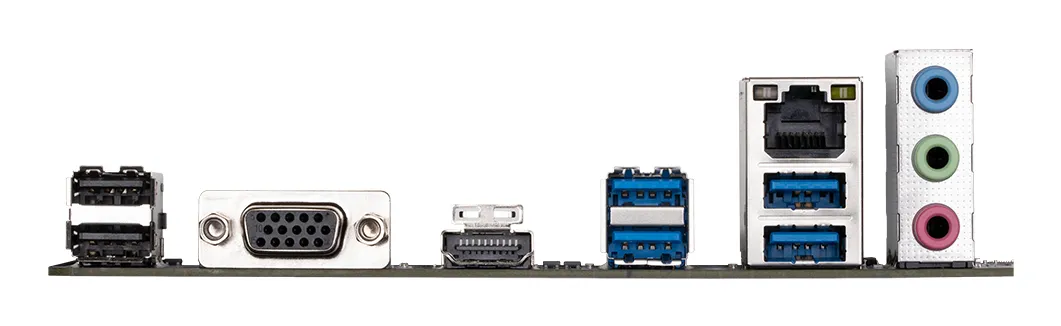 GIGABYTE B760M H DDR4 Motherboard - Unterstützt Intel Core 14. Generation CPUs, 6+1+1 Phasen Digital VRM, bis zu 3200MHz DDR4 (OC), 2xPCIe 4.0 M.2, GbE LAN, USB 3.2 Gen1 – Bild 6