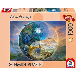 Silva Christoph: Yin & Yang, Bergwelt, Puzzle Silva Christoph: Yin & Yang, Bergwelt, Puzzle