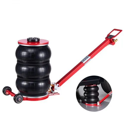 VEVOR pneumatischer Wagenheber 5 t Pneumatikheber mit 6 Stahlrohren & verstellbarem langem Griff, 140–464 mm Hubhöhe, schnelles Anheben, Druckluftwagenheber Luftheber für Pkw SUVs Pickups VEVOR pneumatischer Wagenheber 5 t Pneumatikheber mit 6 Stahlrohren & verstellbarem langem Griff, 140–464 mm Hubhöhe, schnelles Anheben, Druckluftwagenheber Luftheber für Pkw SUVs Pickups