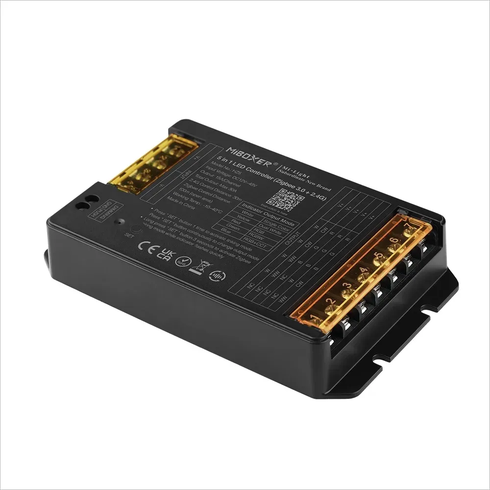 MiBoxer HZ5 LED Controller 2in1 DC12~48V Zigbee 3.0+ 2.4G HP 30A – Bild 2