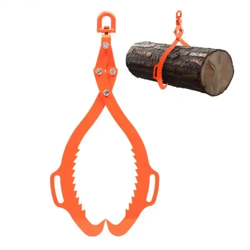 VEVOR Profi Forstzange 710-812 mm, 2 Krallen, drehbare Holzzange aus Stahl, Hebezange Tragfähigkeit 700 kg, gezahntes Klauendesign, Schleppzange, Holzgreifer, Hakenzange für LKW, Traktoren, Trolleys – Bild 8
