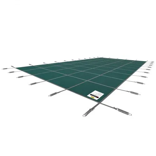 VEVOR Pool Abdeckplane rechteckig 5,47 x 11,47 m, Poolüberdachung aus Polypropylen, Winterabdeckplane Pool Grün, Staubdicht Sicherheit, Poolabdeckung Enges Netz, Sicherheitsabdeckung für Schwimmbäder – Bild 10