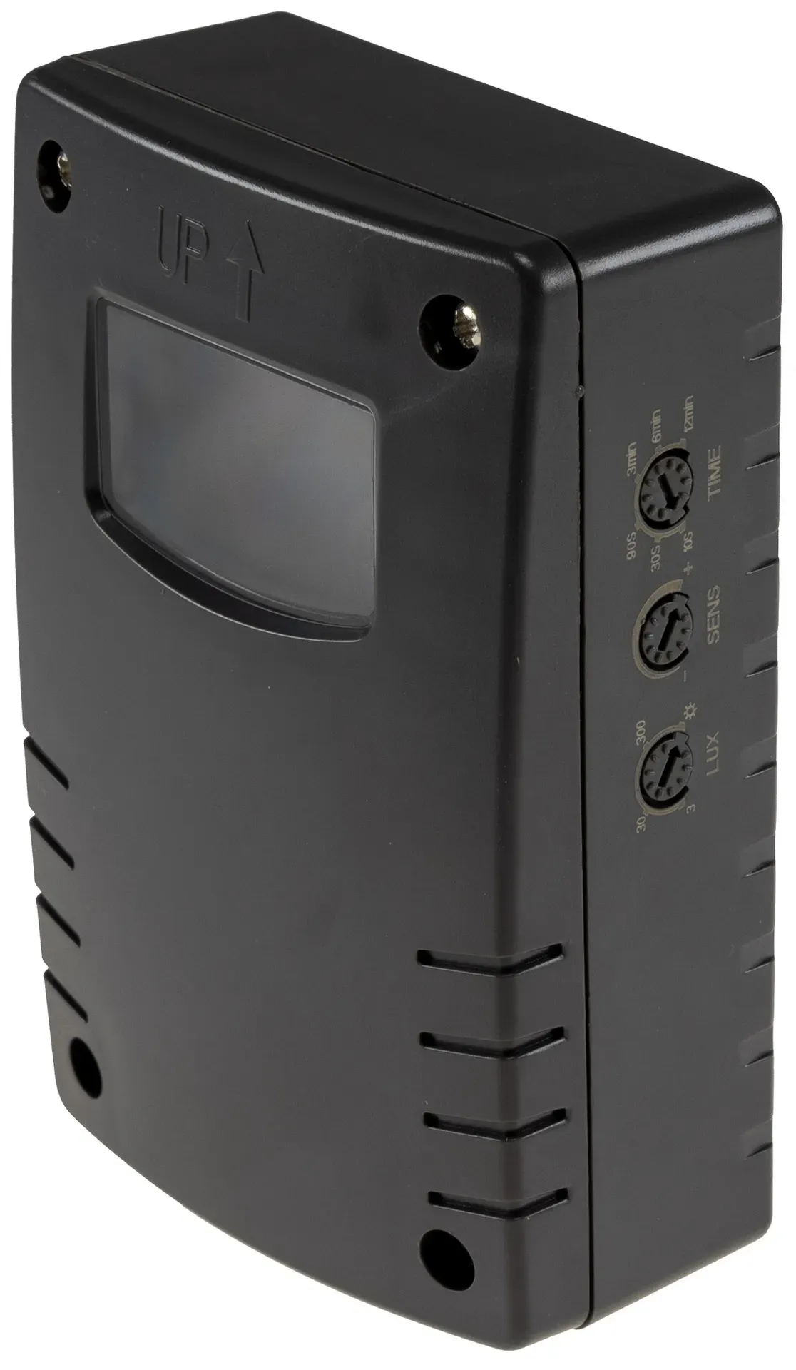 HF-Bewegungsmelder „CT-HFB 65“ Aufputz IP65, 230V, 3-Draht, 180°, Schwarz HF-Bewegungsmelder „CT-HFB 65“ Aufputz IP65, 230V, 3-Draht, 180°, Schwarz