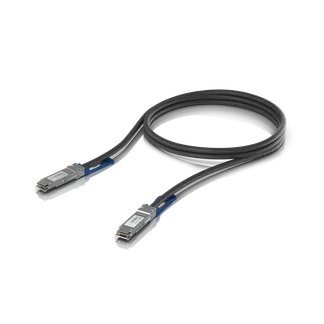 Ubiquiti UniFi Direct Attach Copper Cable (DAC) • 100Gbps • 1m • QSFP28 • UACC-DAC-QSFP28-1M Ubiquiti UniFi Direct Attach Copper Cable (DAC) • 100Gbps • 1m • QSFP28 • UACC-DAC-QSFP28-1M