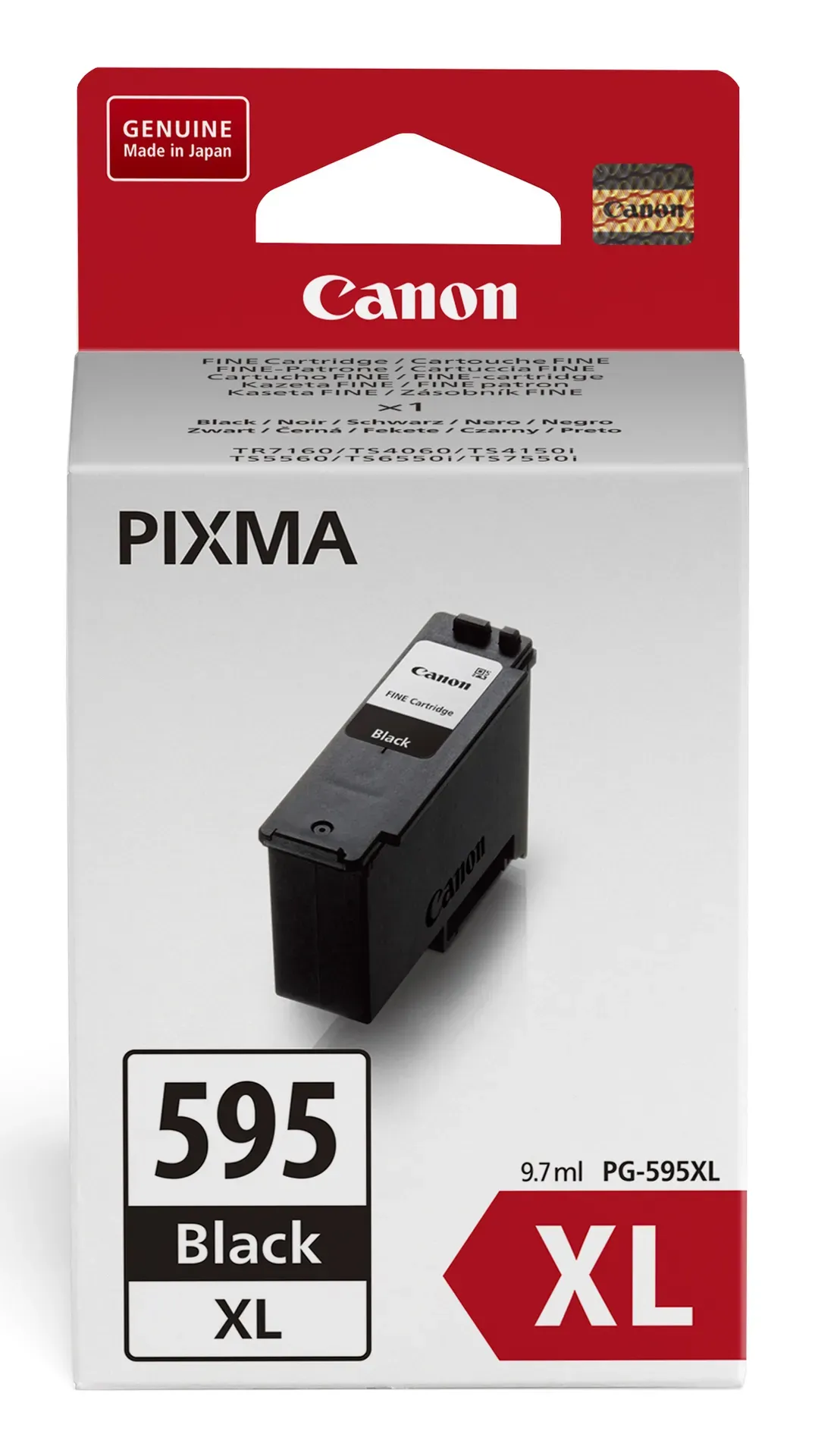 Canon PG-595XL Druckerpatrone 1 Stück(e) Original Hohe (XL-) Ausbeute Schwarz – Bild 2