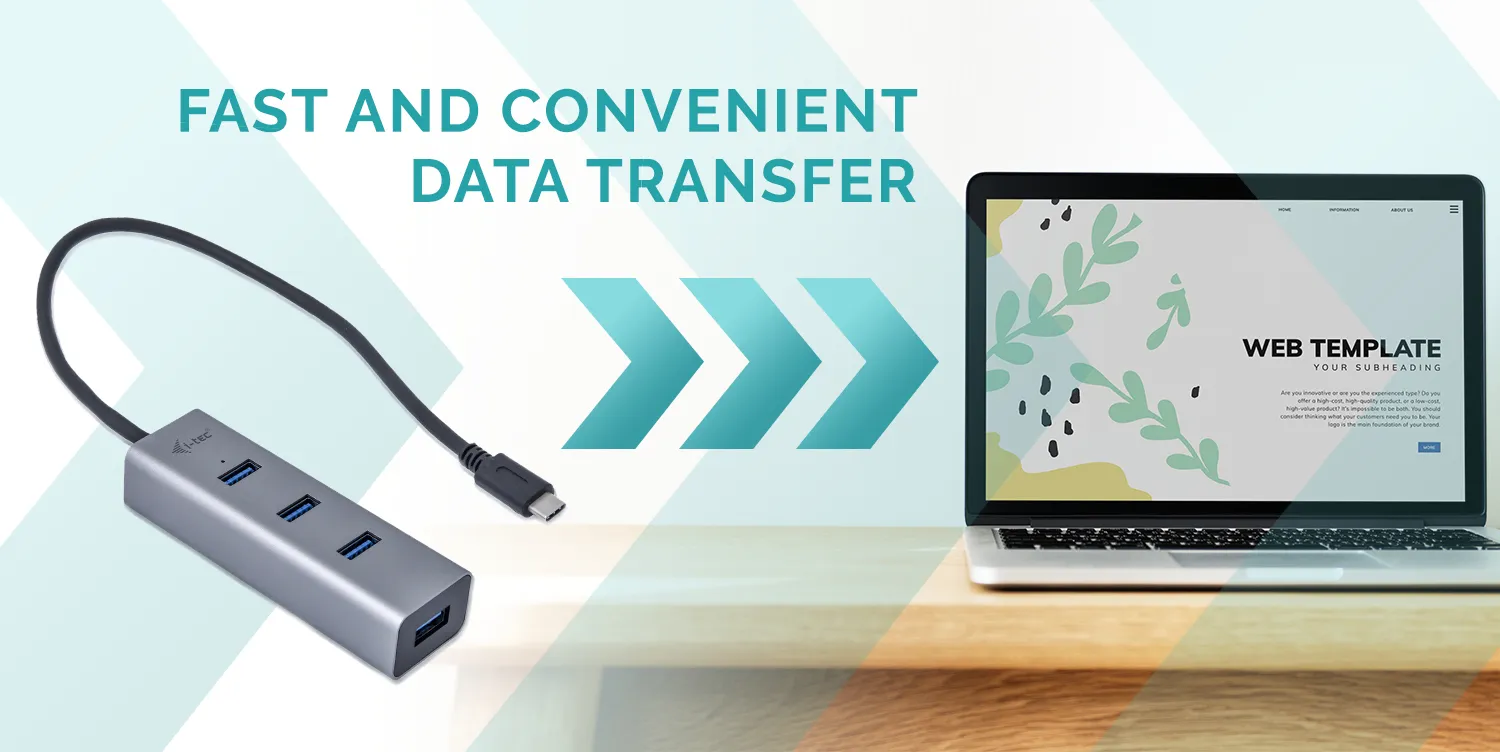 i-tec Metal USB-C HUB 4 Port – Bild 7