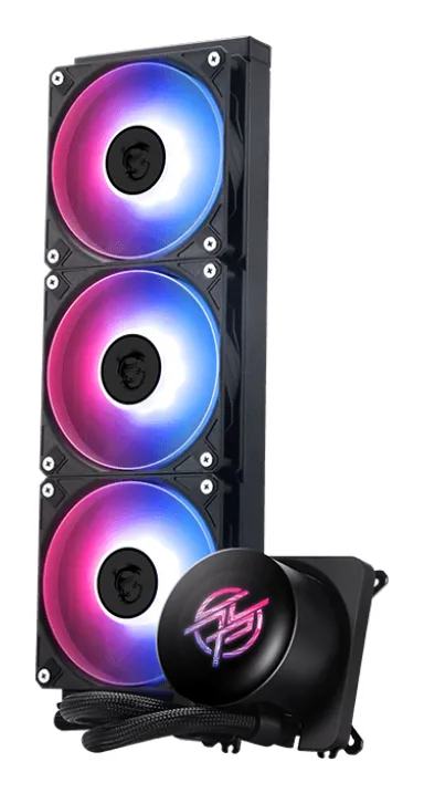 MSI MPG CORELIQUID P13 Computerkühlsystem Prozessor All-in-One-Flüssigkeitskühler 12 cm Schwarz 1 Stück(e) – Bild 2
