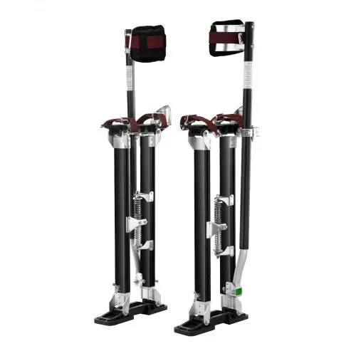 VEVOR Aluminiumstelzen Deckenbau 61–101,6cm Höhenverstellbar Arbeitsstelzen Trockenbau 103kg Belastbarkeit Malerstelzen 27-29cm Fußgröße Schwarz Malerarbeit Heimdekoration Baumschnitt Elektroarbeit VEVOR Aluminiumstelzen Deckenbau 61–101,6cm Höhenverstellbar Arbeitsstelzen Trockenbau 103kg Belastbarkeit Malerstelzen 27-29cm Fußgröße Schwarz Malerarbeit Heimdekoration Baumschnitt Elektroarbeit