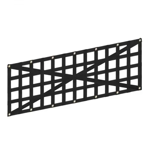 VEVOR Heckklappennetz, 137 x 46 cm, LKW-Ladeflächennetz mit 4 verstellbaren Teleskopgurten, kreuzverstärktes Design, ausziehbar und langlebig, Gepäcknetz geeignet für Pickup, LKW, Anhänger, Jeep, SUV – Bild 10