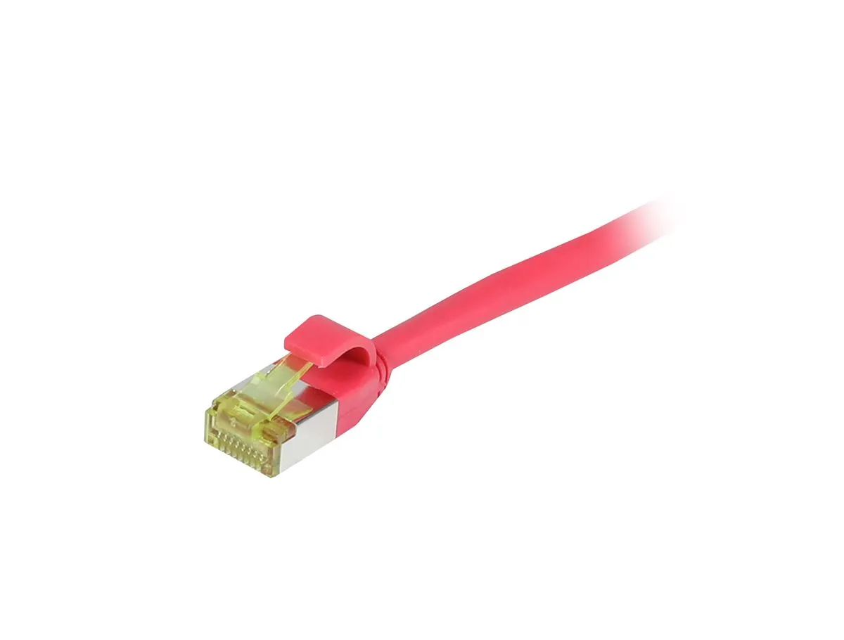 Patchkabel RJ45, CAT6A 500Mhz, 0.15m, rot, S-STP(S/FTP), slimline rund d=4,5mm, TPE/LSZH(Superflex), AWG28, mit CAT7 Rohkabel, Synergy 21 Patchkabel RJ45, CAT6A 500Mhz, 0.15m, rot, S-STP(S/FTP), slimline rund d=4,5mm, TPE/LSZH(Superflex), AWG28, mit CAT7 Rohkabel, Synergy 21