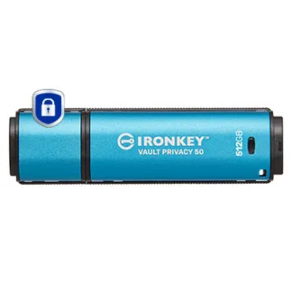 Kingston Technology IronKey 512GB Vault Privacy 50 AES-256 verschlüsselter, FIPS 197 Kingston Technology IronKey 512GB Vault Privacy 50 AES-256 verschlüsselter, FIPS 197