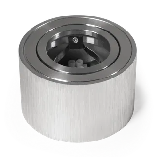 Aufbaurahmen McShine “KL-10“ rund, schwenkbar, Edelstahl, ØxH 80x50mm Aufbaurahmen McShine “KL-10“ rund, schwenkbar, Edelstahl, ØxH 80x50mm