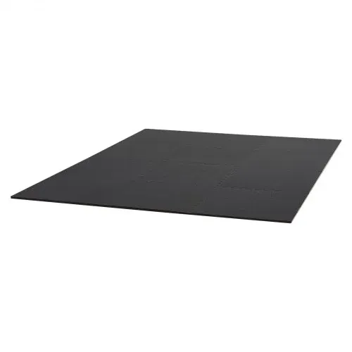 VEVOR 12 x Puzzlematte Bodenschutzmatte 610 x 610 x 14 mm, Hochdichte EVA-Schaumstoffmatte, Ineinandergreifende Fitnessmatte Gymnastikmatte Sportmatte, Trainingsmatte Schwarz Heim-Fitnessstudio – Bild 10