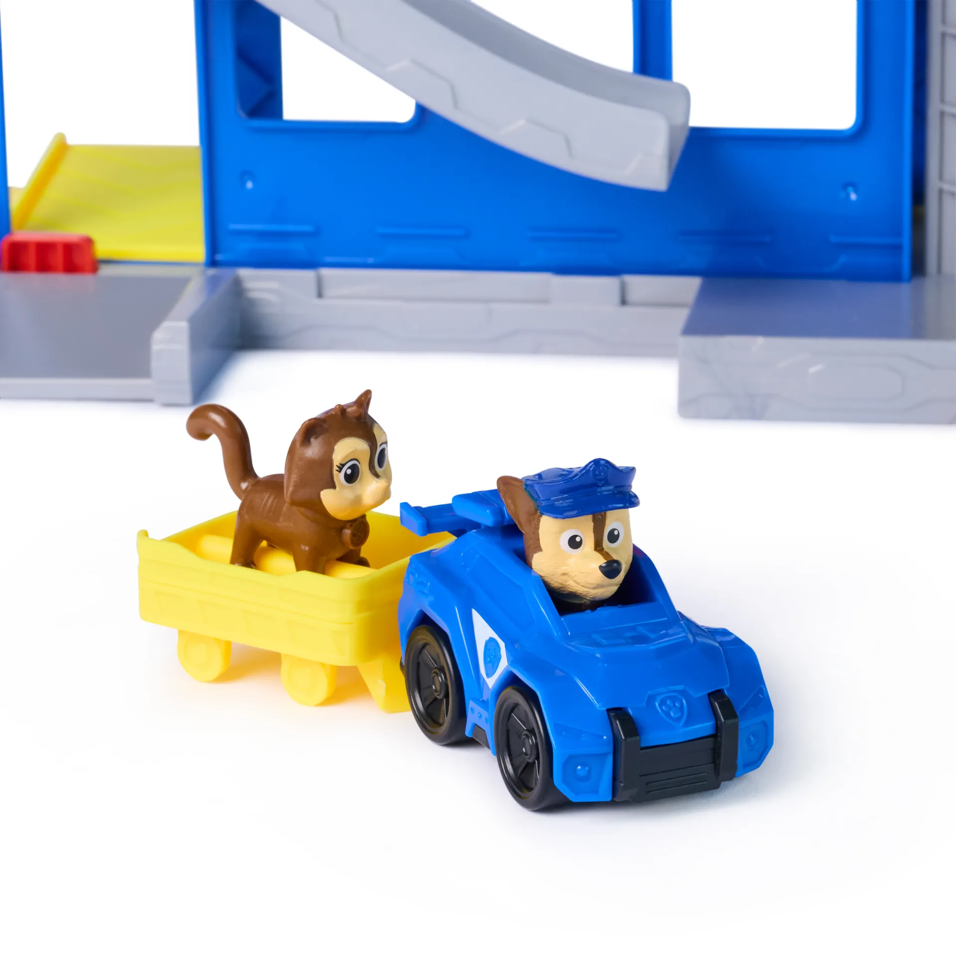 PAW Patrol - Search & Rescue: Pup Squad Hauptquartier Spielset mit Chase Racer und 2 Figuren – Bild 6
