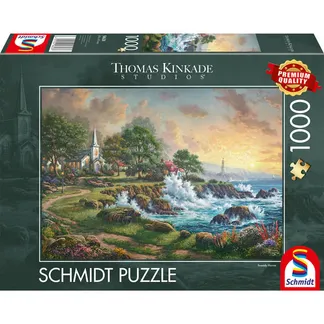 Thomas Kinkade Studios: Kleinod am Meer, Puzzle Thomas Kinkade Studios: Kleinod am Meer, Puzzle