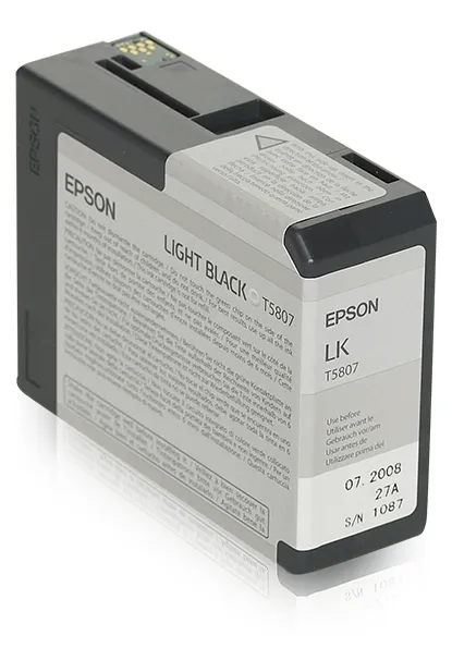 Epson Singlepack Light Black T580700 Epson Singlepack Light Black T580700