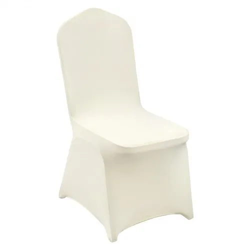 VEVOR Stuhlhussen für Klappstühle aus Elastischem Spandex, Universell Passender Stuhlbezug, Abnehmbare &Waschbare Schonbezüge, für Hochzeiten, Partys, Feiern, Essen (50 Stück, Beige) VEVOR Stuhlhussen für Klappstühle aus Elastischem Spandex, Universell Passender Stuhlbezug, Abnehmbare &Waschbare Schonbezüge, für Hochzeiten, Partys, Feiern, Essen (50 Stück, Beige)