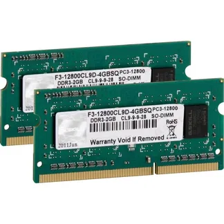 SO-DIMM 4 GB DDR3-1600 (2x 2 GB) Dual-Kit, Arbeitsspeicher SO-DIMM 4 GB DDR3-1600 (2x 2 GB) Dual-Kit, Arbeitsspeicher