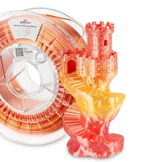 Spectrum Filament · PLA SILK Rainbow · FIRE RED · 1.75mm · 1kg Spectrum Filament · PLA SILK Rainbow · FIRE RED · 1.75mm · 1kg