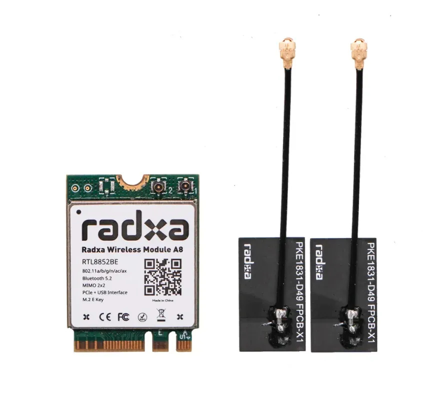 Radxa zbh. M.2 WiFi 6 and BT5.2 Wireless Module A8 – Bild 2