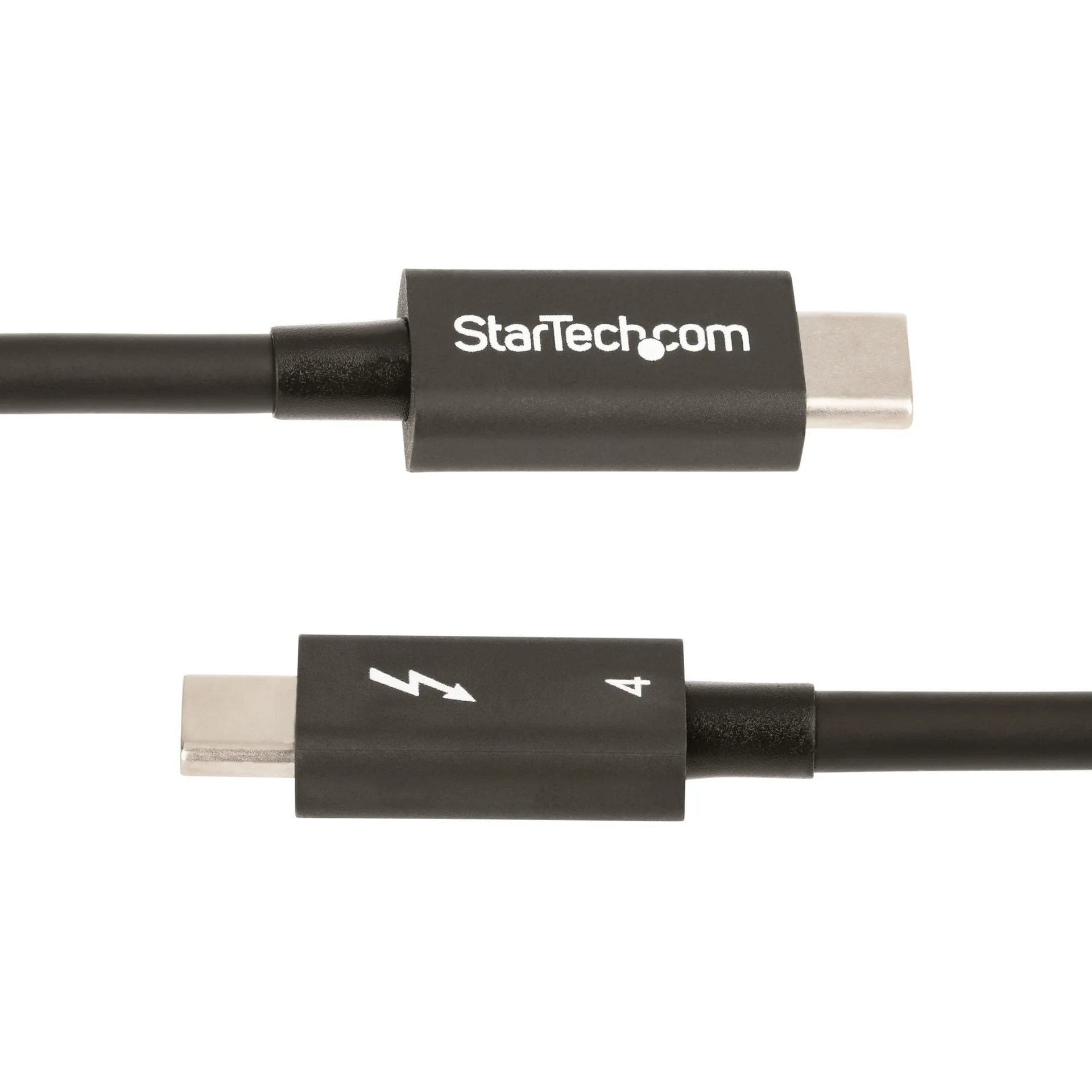 StarTech.com 1 m Thunderbolt 4 Kabel - 40Gbit/s - 100W PD - 4K/8K Video - Intel-zertifiziert - Kompatibel mit USB4/Thunderbolt 3/USB 3.2/USB C/DisplayPort - TB4/TB3/USB4/USB C Monitorkabel - USB C Kabel – Bild 3