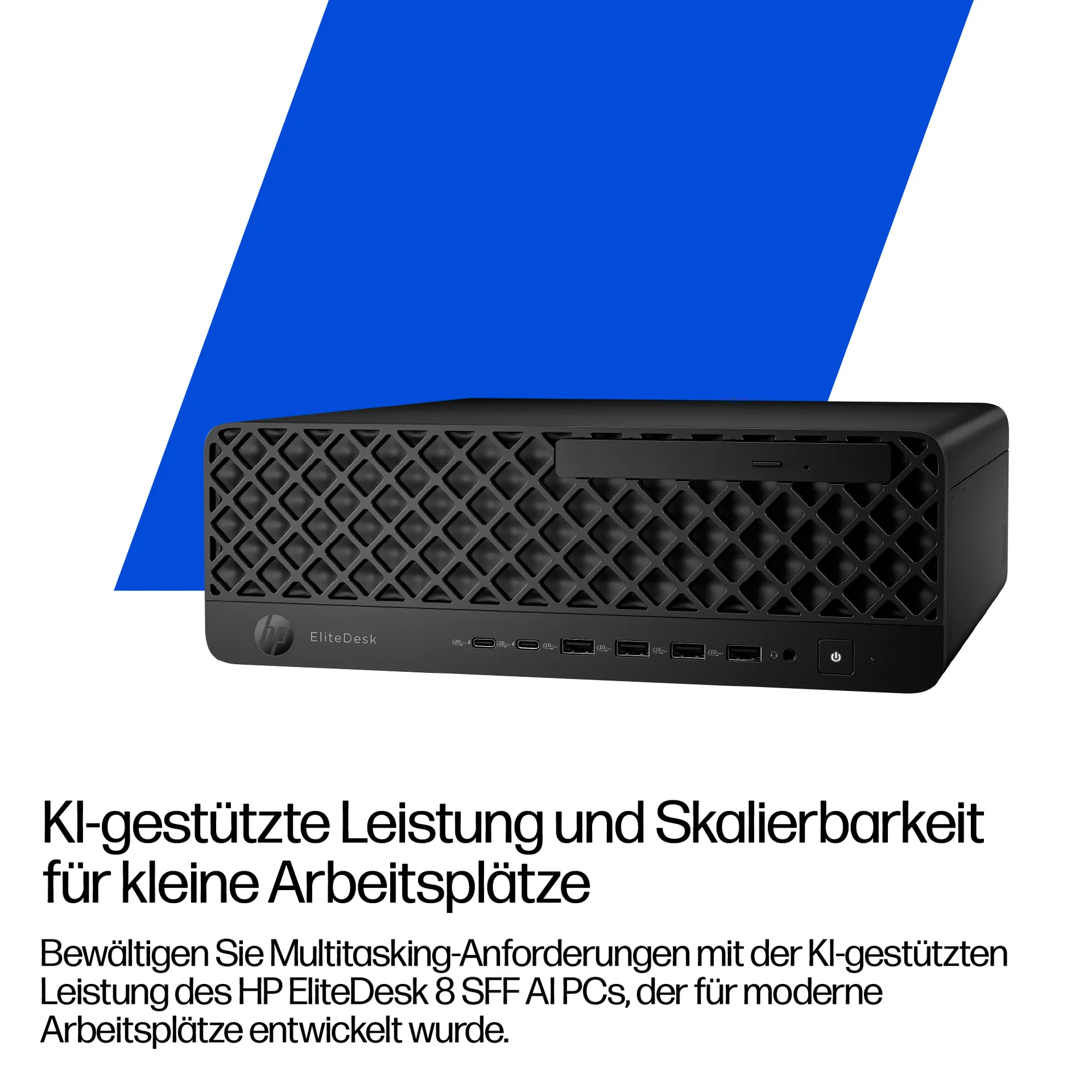 HP EliteDesk 8 SFF G1i AI Intel Core Ultra 5 235 16 GB DDR5-SDRAM 512 GB SSD Windows 11 Pro PC AI PC Schwarz – Bild 7