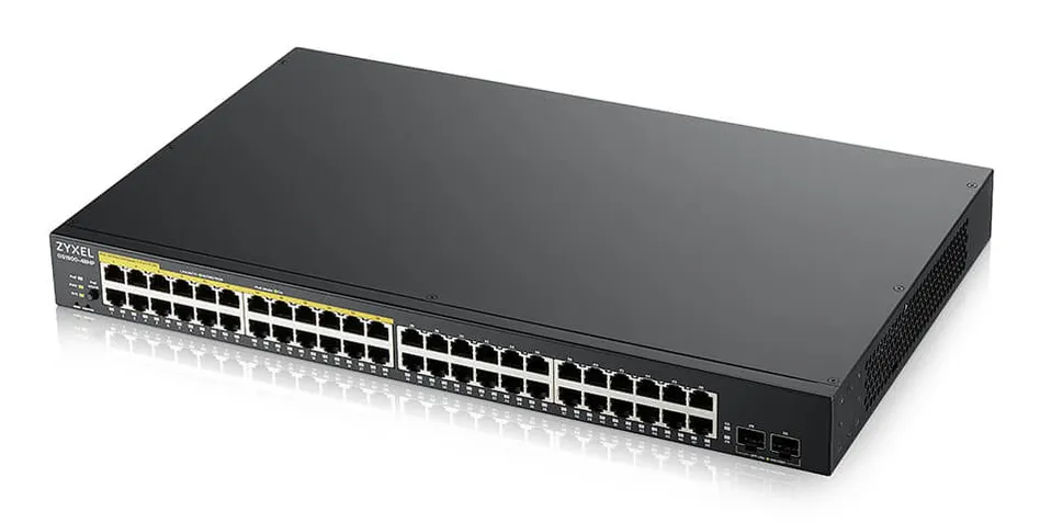 Zyxel GS1900-48HPv2 Managed L2 Gigabit Ethernet (10/100/1000) Power over Ethernet (PoE) Schwarz – Bild 3
