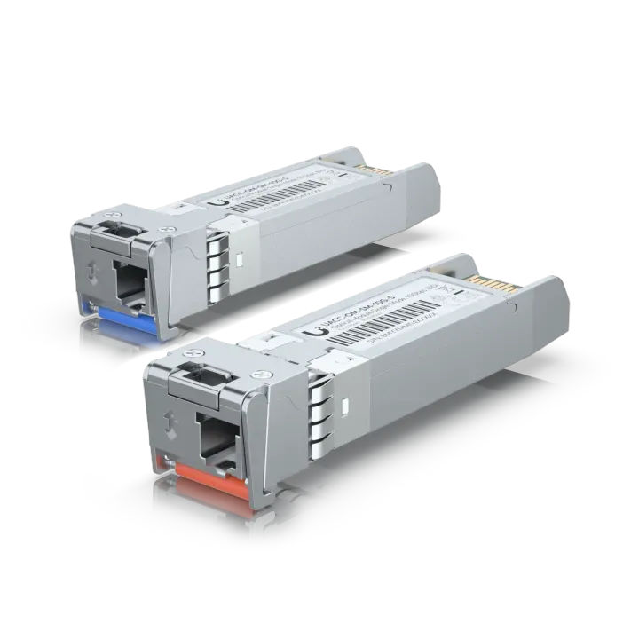 Ubiquiti 10G Bidirectional Single-Mode Optical Module • SFP+ • 10/1GbE • 2er Pack • UACC-OM-SM-10G-S-2 Ubiquiti 10G Bidirectional Single-Mode Optical Module • SFP+ • 10/1GbE • 2er Pack • UACC-OM-SM-10G-S-2