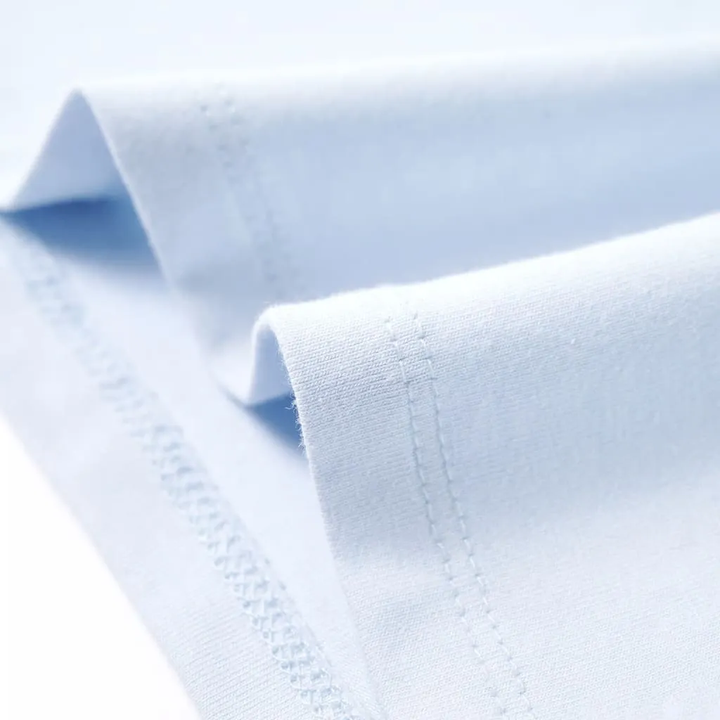 vidaXL Kinder-T-Shirt Hellblau 116 – Bild 6