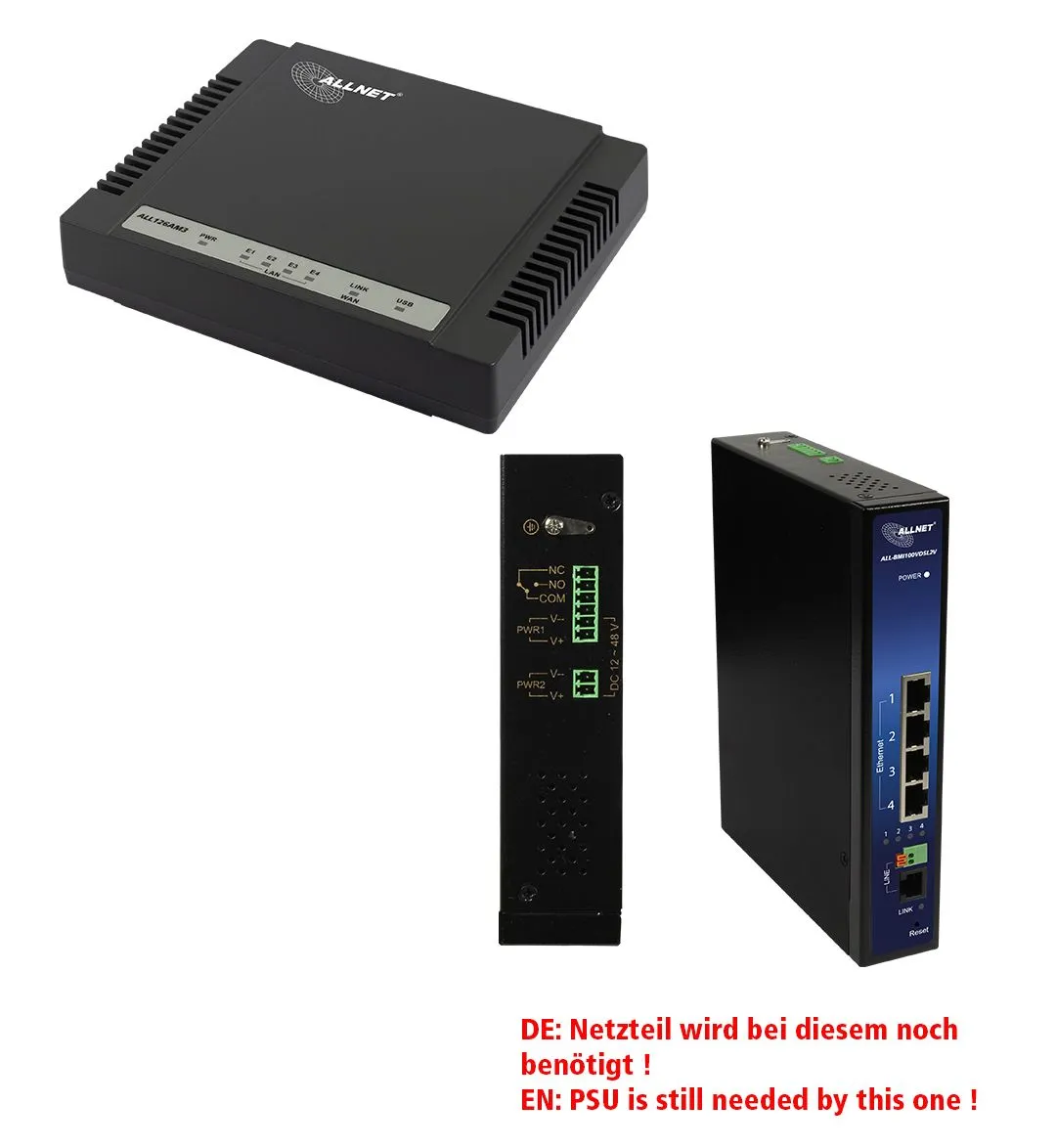 ALLNET VDSL2 Bundle ALL126AM3 + ALL-BMI100VDSL2V für 2-Draht-Verbindungen ALLNET VDSL2 Bundle ALL126AM3 + ALL-BMI100VDSL2V für 2-Draht-Verbindungen