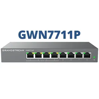 Grandstream GWN7711P, 8 Port, Layer-2-Lite-verwaltete Netzwerk-Switches Grandstream GWN7711P, 8 Port, Layer-2-Lite-verwaltete Netzwerk-Switches
