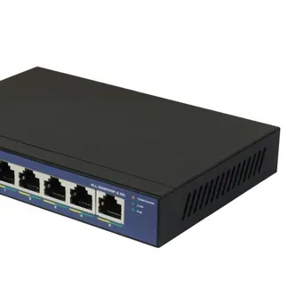 ALLNET Switch unmanaged 5 Port 2.5GBit • 5x PoE • 1x LAN • Lüfterlos • “ALL-SG8005P-2.5G” ALLNET Switch unmanaged 5 Port 2.5GBit • 5x PoE • 1x LAN • Lüfterlos • “ALL-SG8005P-2.5G”