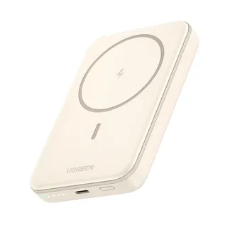 Ugreen 25208 Powerbank 10000 mAh Kabelloses Aufladen Beige Ugreen 25208 Powerbank 10000 mAh Kabelloses Aufladen Beige